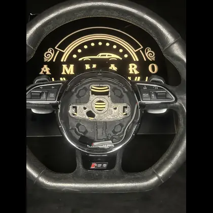 Audi Lenkrad Alcantara Multilayer schwarz - Lenkrad beziehen Winterthur Express-Service Uzwil